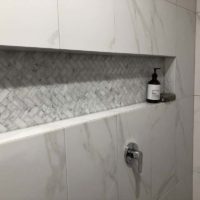 Bendigo Bathroom Design Featuring Shower Niche