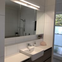 Mirrored Cabinet For Bendigo Bathroom Renovation