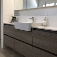 Off The Floor Vanity For Bendigo Bathroom Renovation