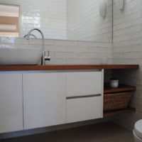 White Vanity For Bathroom Design In Castlemaine